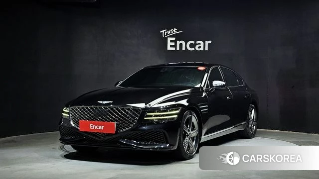 Genesis G80 (RG3) 2021 Черный из Кореи