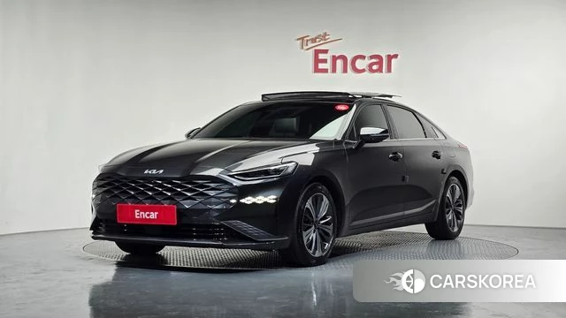 Kia K8 Hybrid 2022 Серый из Кореи