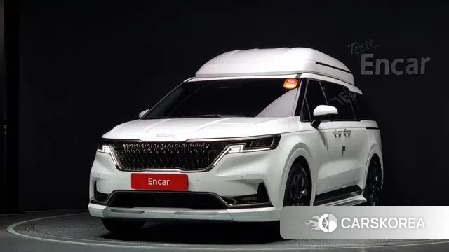 Kia Carnival 4th generation 2023 Белый из Кореи