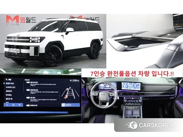 Hyundai Santa Fe (MX5) 2023 Белый из Кореи