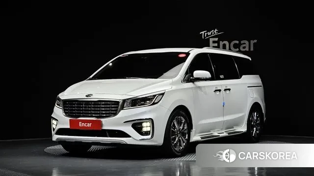 Kia The New Carnival 2019 Белый из Кореи