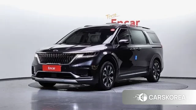 Kia Carnival 4th generation 2021 Черный из Кореи