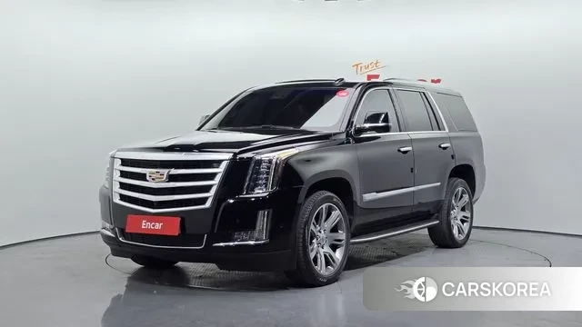 Cadillac Escalade 2018 Черный из Кореи