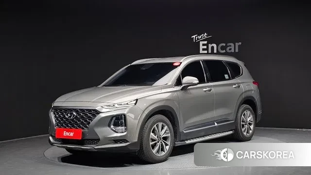 Hyundai Santa Fe TM 2018 Серый из Кореи