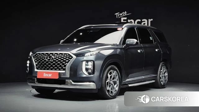 Hyundai Palisade 2021 Серый из Кореи