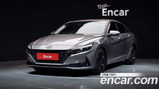 Hyundai Avante (CN7) 2020 Серый из Кореи