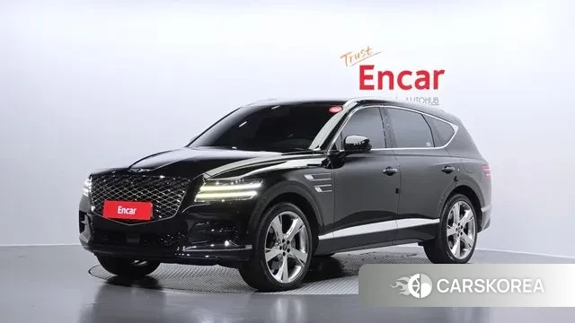 Genesis GV80 2023 Черный из Кореи