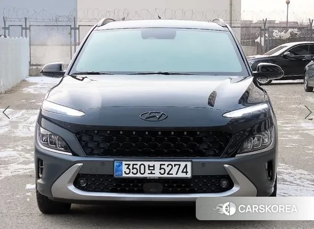 Hyundai The New Kona Hybrid 2023 Черный из Кореи