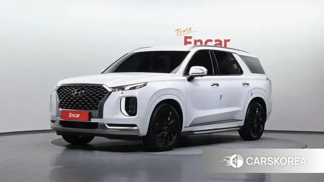 Hyundai Palisade 2021 Белый из Кореи