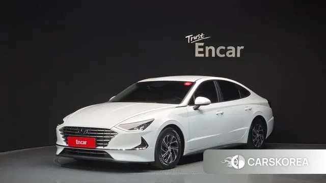 Hyundai Sonata Hybrid (DN8) 2020 Белый из Кореи
