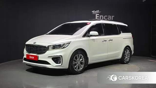 Kia The New Carnival 2019 Белый из Кореи