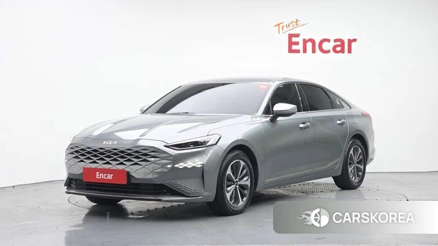 Kia K8 Hybrid 2022 Серебристо-серый из Кореи