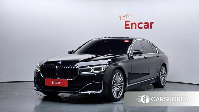 BMW 7 Series (G11) 2022 Черный из Кореи