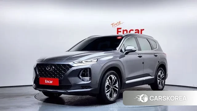 Hyundai Santa Fe TM 2019 Серый из Кореи