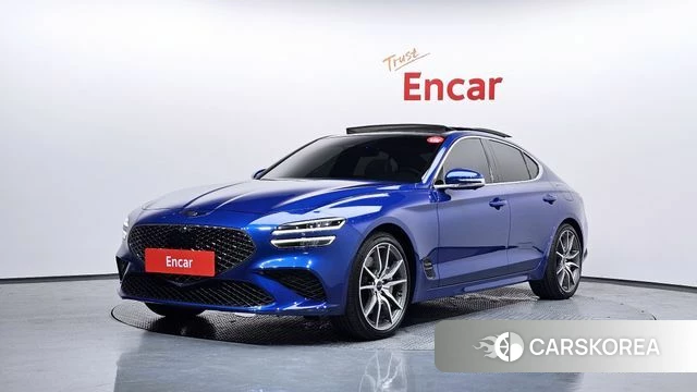Genesis The New G70 2023 Синий из Кореи