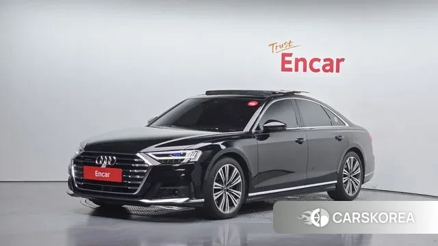 Audi A8 (D5) 2021 Черный из Кореи