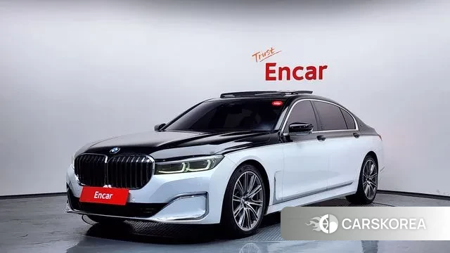 BMW 7 Series (G11) 2020 Белый двухцветный из Кореи