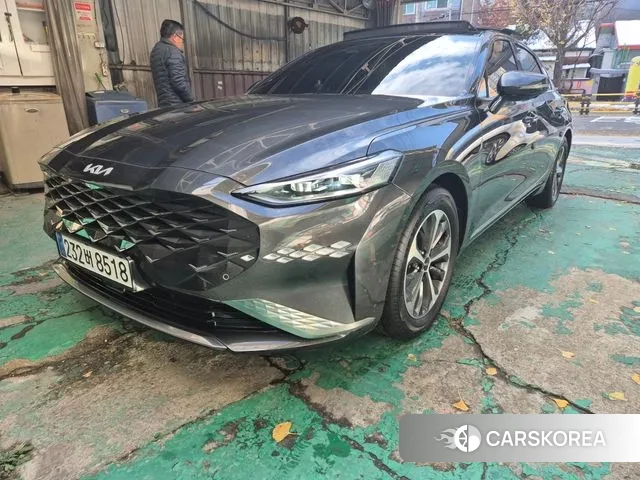 Kia K8 Hybrid 2023 Серый из Кореи