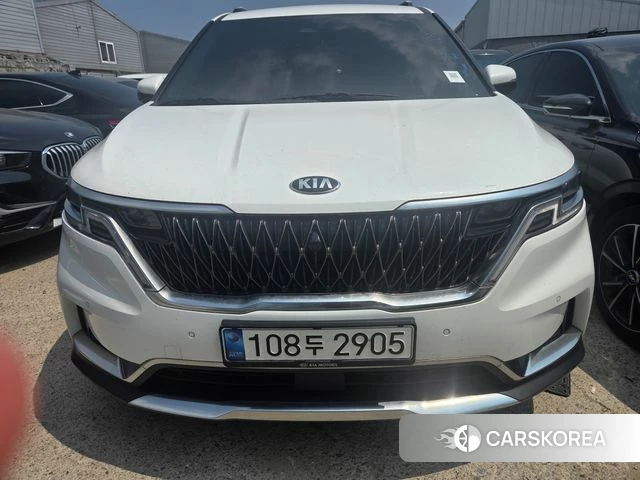 Kia Carnival 4th generation 2021 Белый из Кореи