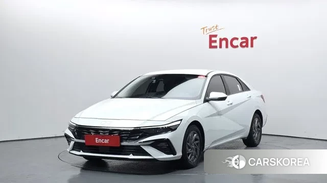 Hyundai The New Avante (CN7) 2024 Белый из Кореи