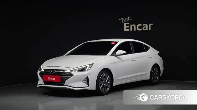 Hyundai The New Avante AD 2019 Белый из Кореи