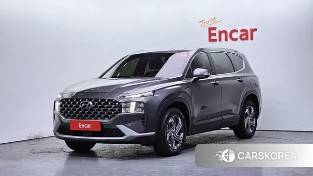 Hyundai The New Santa Fe 2021 Серый из Кореи