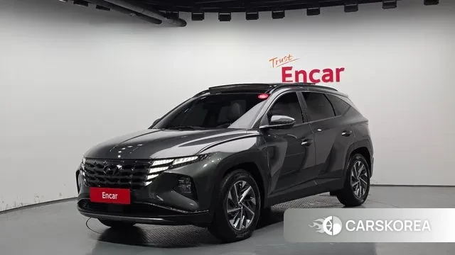 Hyundai Tucson Hybrid (NX4) 2021 Серый из Кореи
