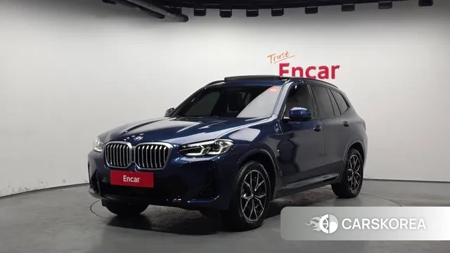 BMW X3 (G01) 2023 Синий из Кореи