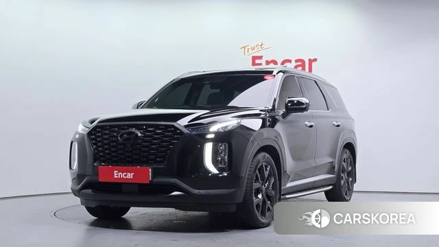 Hyundai Palisade 2021 Черный из Кореи