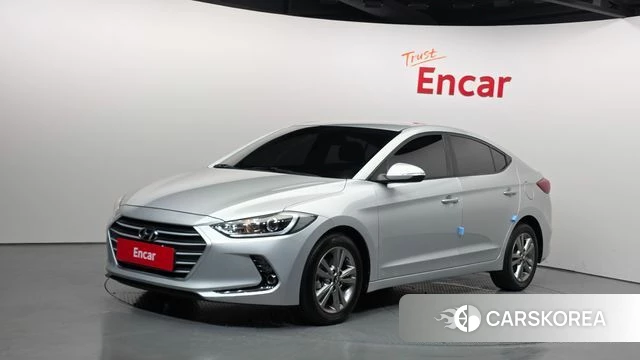 Hyundai Avante AD 2018 Серебристо-серый из Кореи