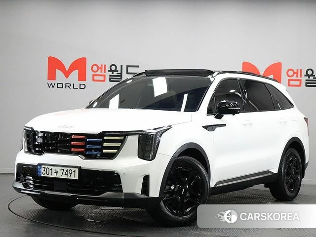Kia The New Sorento 4th Generation 2024 Белый из Кореи