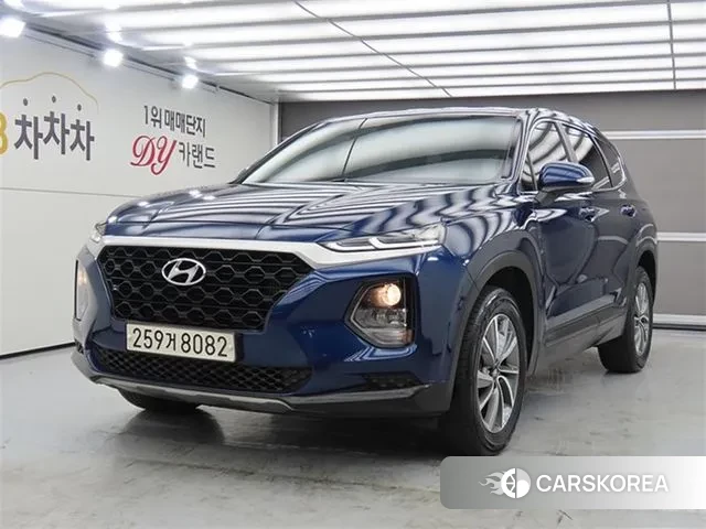 Hyundai Santa Fe TM 2018 Синий из Кореи