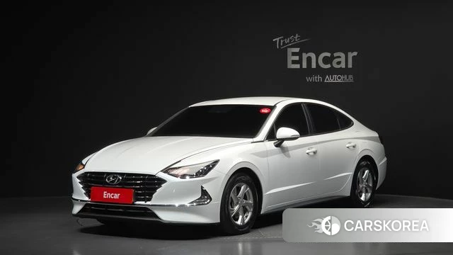 Hyundai Sonata (DN8) 2019 Белый из Кореи
