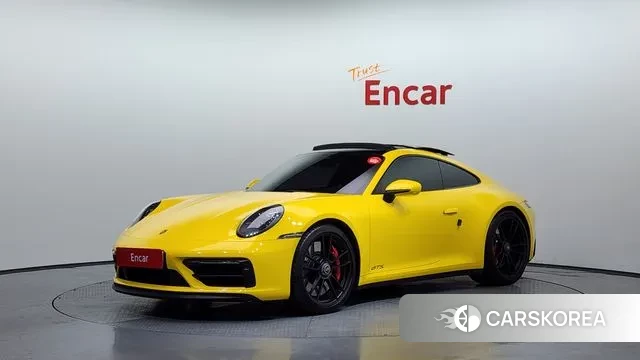 Porsche 911(992) 2022 Желтый из Кореи