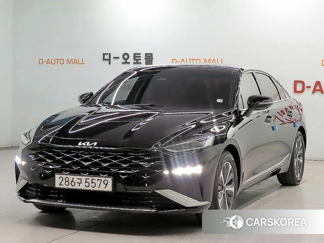 Kia K8 Hybrid 2021 Черный из Кореи