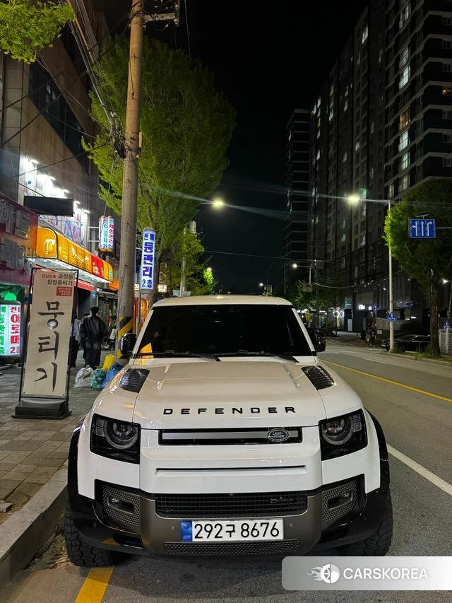 Land Rover Defender (L663) 2021 Белый из Кореи