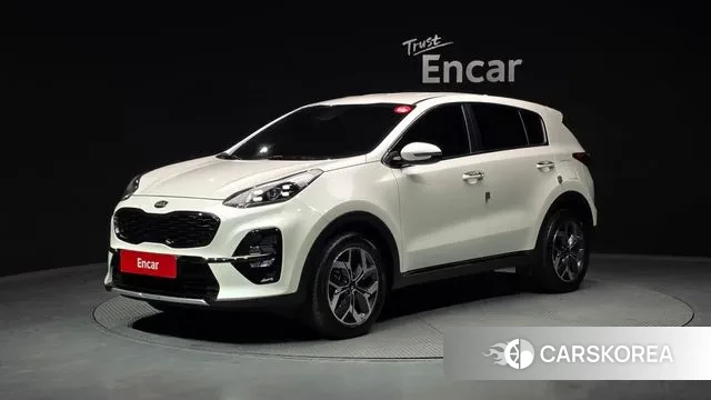 Kia Sportage The Bold 2019 Белый из Кореи