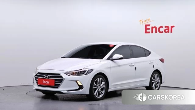Hyundai Avante AD 2018 Белый из Кореи