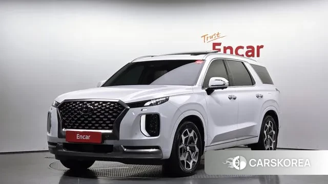 Hyundai Palisade 2021 Белый из Кореи