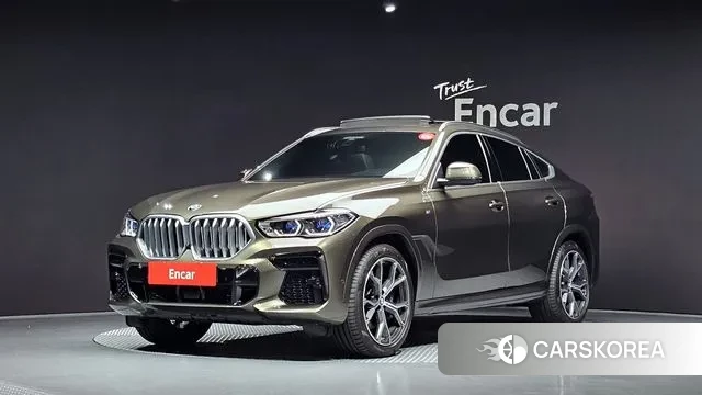 BMW X6 (G06) 2022 Песочный из Кореи