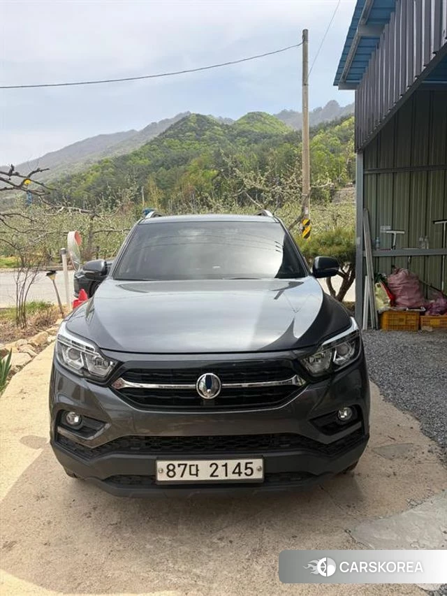 Ssangyong Rexton Sports 2018 Серый из Кореи