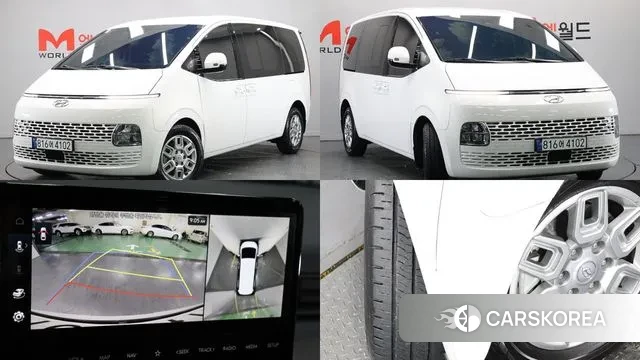 Hyundai Staria 2023 Белый из Кореи