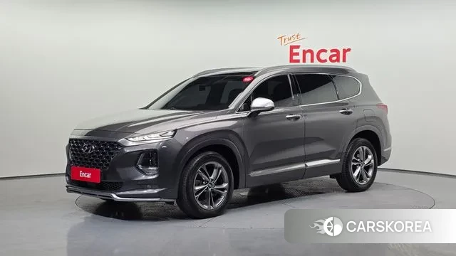 Hyundai Santa Fe TM 2019 Серый из Кореи