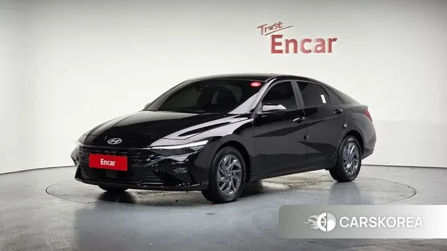 Hyundai The New Avante (CN7) 2025 Черный из Кореи