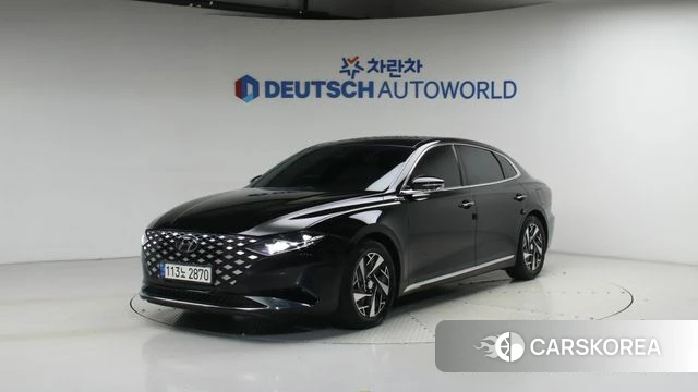 Hyundai The New Grandeur IG Hybrid 2021 Черный из Кореи