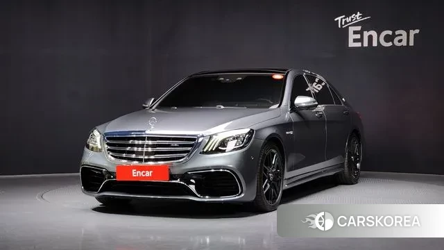Mercedes-Benz S-Class W222 2019 Серый из Кореи