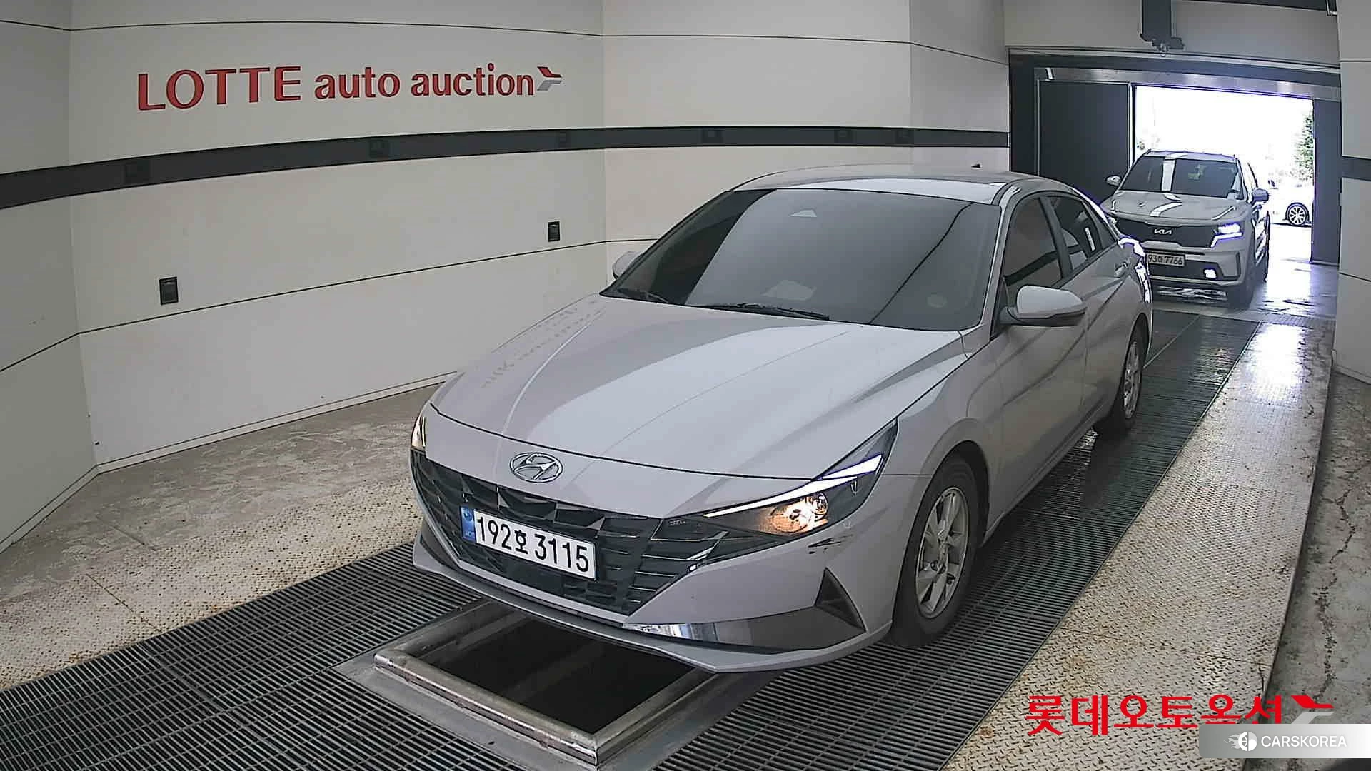 Hyundai Avante 2023 Cyber Grey Metallic из Кореи
