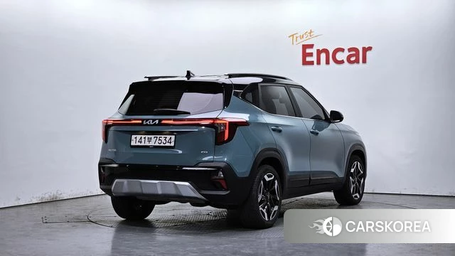 Kia The New Seltos 2022 Синий из Кореи