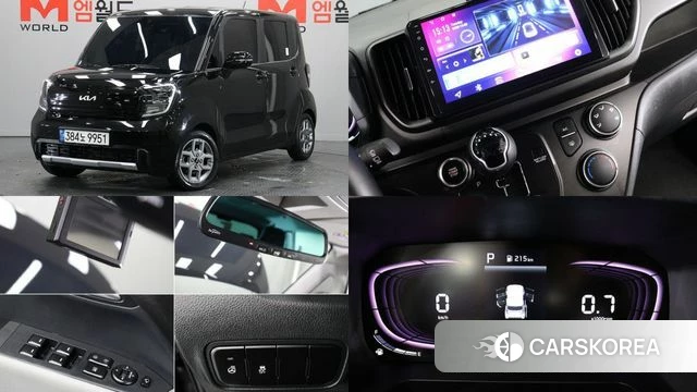 Kia The New Kia Ray 2022 Черный из Кореи