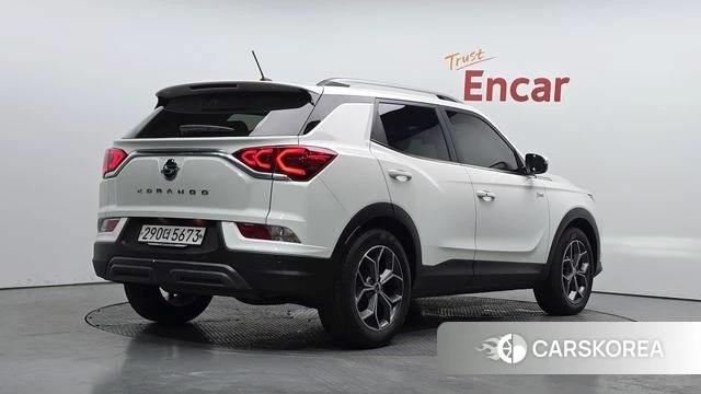 Ssangyong Beautiful Korando 2020 Белый из Кореи